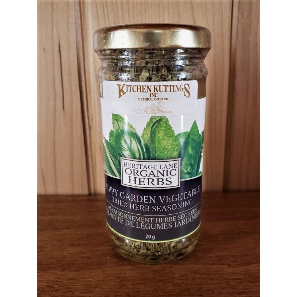 Organic Zippy Garden Vegetable Dried Herb Seasoning