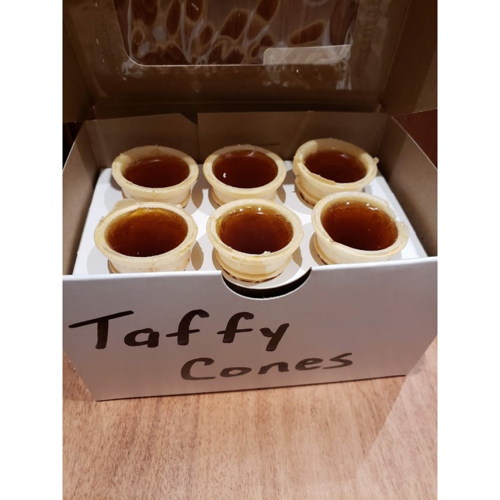 Taffy Cones - Local Homemade - Box 12